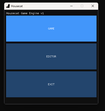 Housecat Game Engine